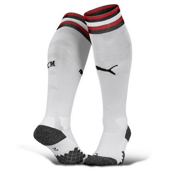 Chaussette Football AC Milan Domicile 2018-19 Blanc